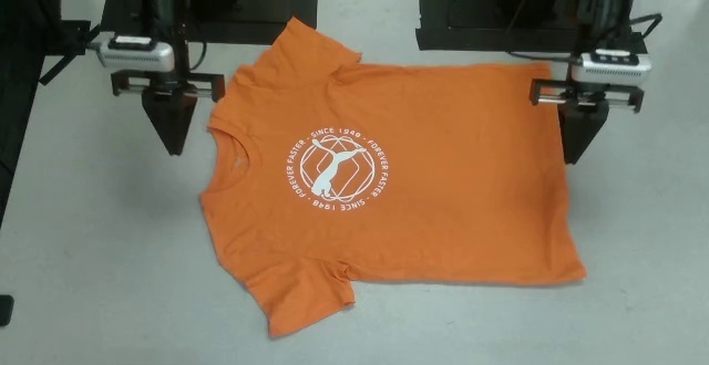 Flat orange shirt